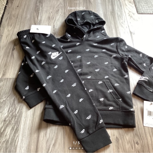 Boys Nike hoodie & joggers outfit size 5(NWT) ~~~NO LOW...